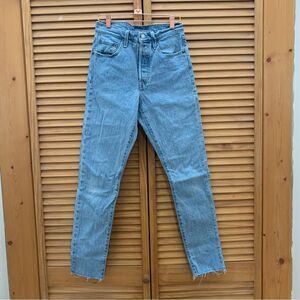 Levi’s 501 high rise jeans size 25